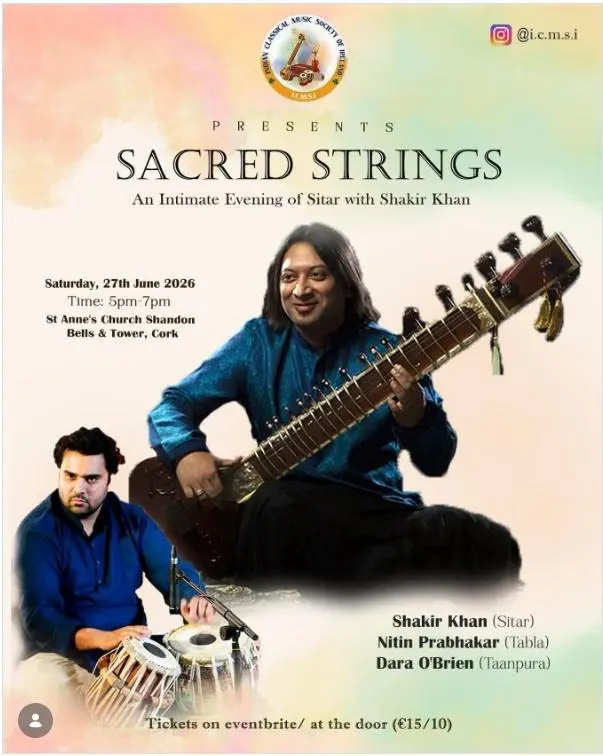Sacred-Strings-Shakir-Khan-in-Concert-at-St-Annes-Church-Cork