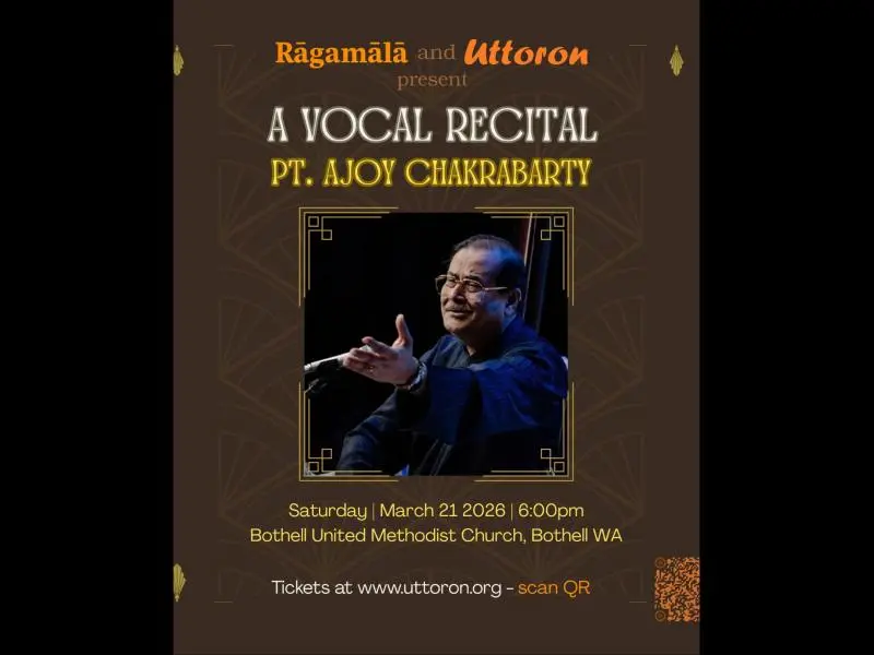 Classical Evening with Pandit Ajoy Chakrabarty in Bothell